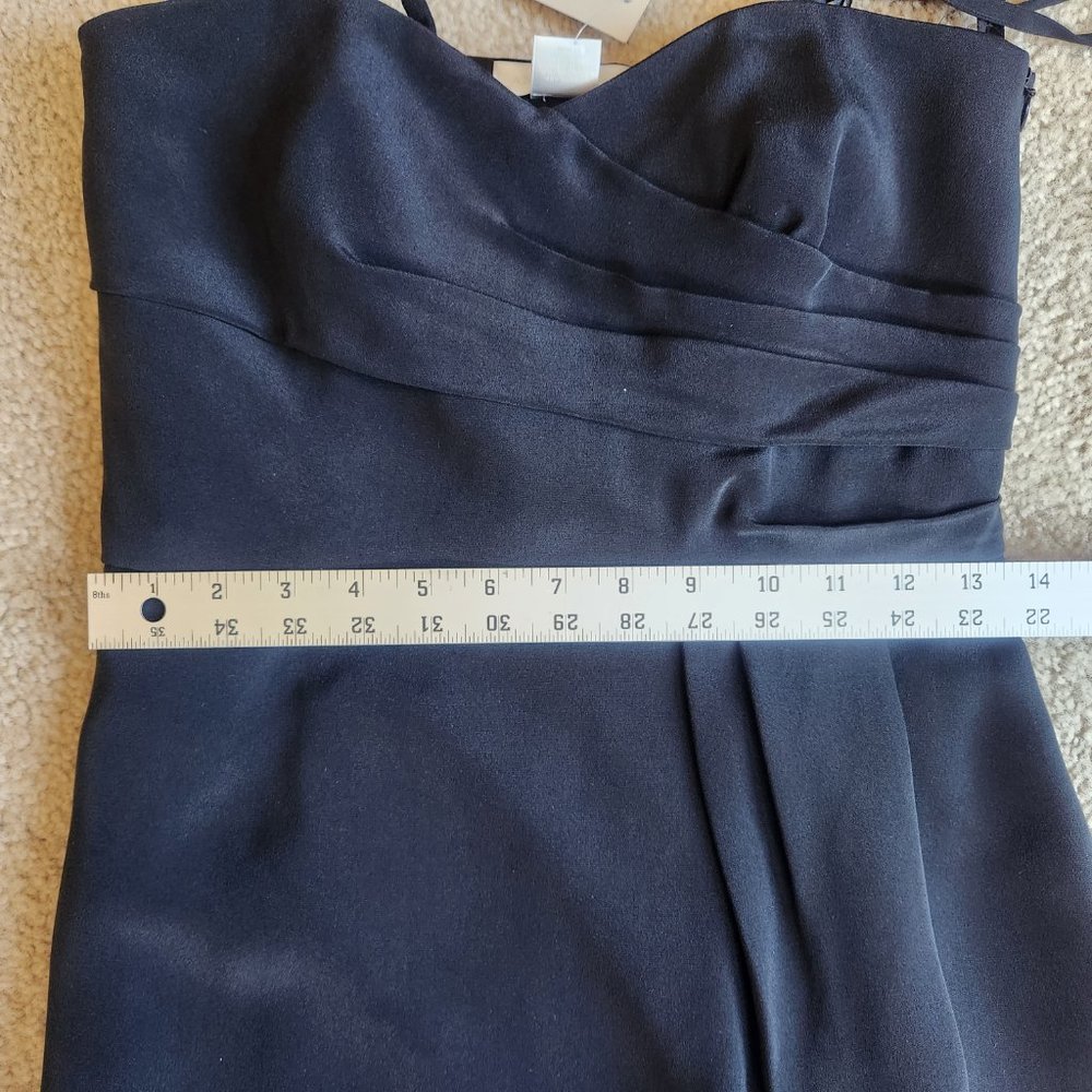 NWT Anne Klein Silk Cocktail Evening LBD Dress--straps or strapless - Picture 12 of 15